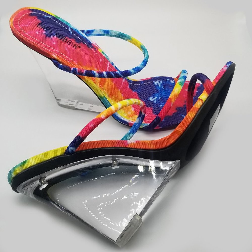 STATIC-TIE DYE WEDGE